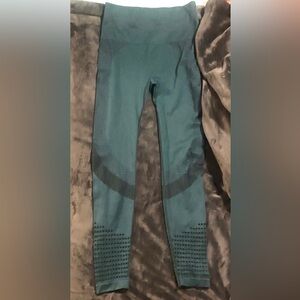 Teal Seamless Women’s Performance Leggings - Unbranded